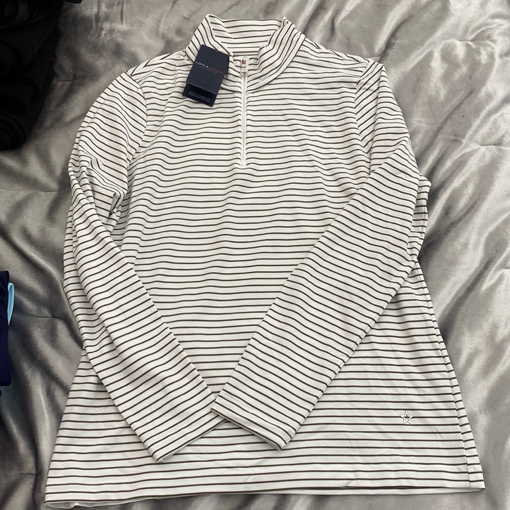 Lohla Sport The Stripes Top - Khaki